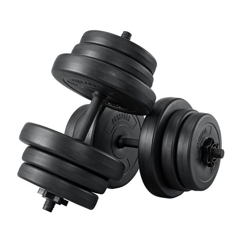 Artsport 2er Hantelset 40kg - Kurzhantel Set mit 2 Kurzhanteln, 12 Gewichte – Rutschfeste Griffe