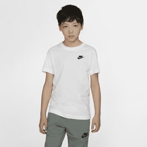 Nike Sportswear T-Shirt für ältere Kinder – Weiß