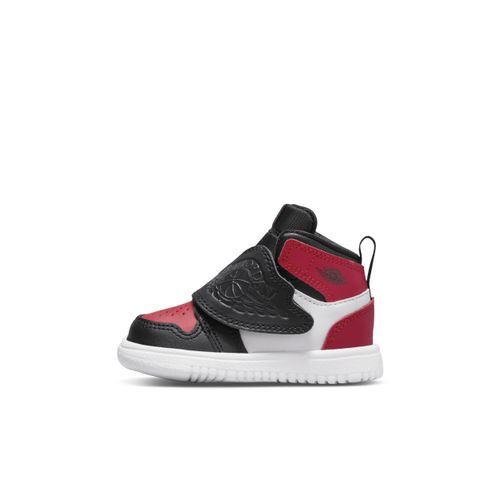 Sky Jordan 1 Schuh für Babys und Kleinkinder - Schwarz