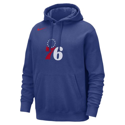 Philadelphia 76ers Club Nike NBA-Hoodie für Herren - Blau