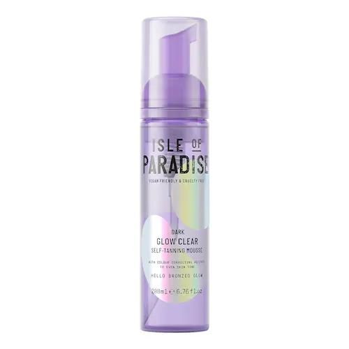 Isle Of Paradise – Glow Clear Self Tanning Mousse – glow Clear Mousse Violet 200ml