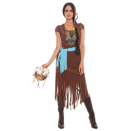 Indianer-Kostüm „Manita“ für Damen