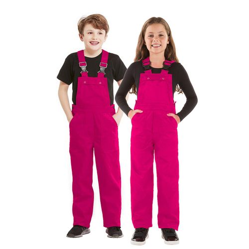 Latzhose für Kinder, pink