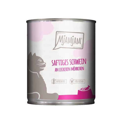 MjAMjAM - saftiges Schwein an Möhrchen 24x800g