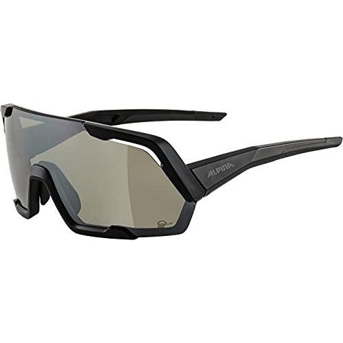 Alpina Rocket Q-Lite Sportbrille black matt/mirror silver