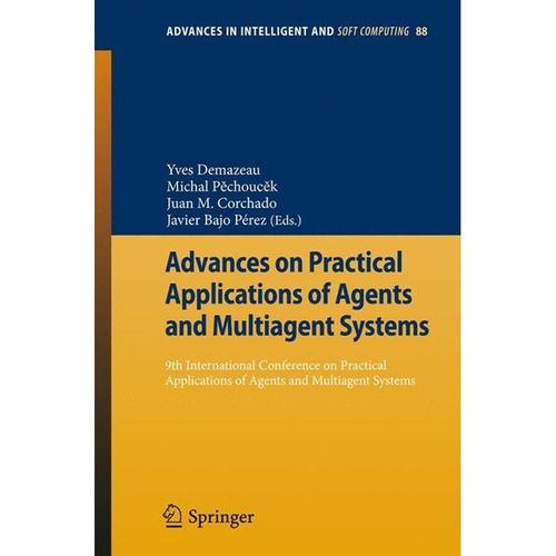 Advances on Practical Applications of Agents and Multiagent Systems, Kartoniert (TB)