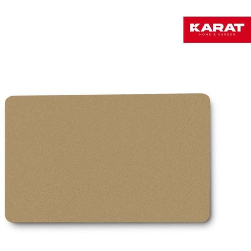 Bodenschutzmatte Hartboden Perlgold 114 x 150 cm – Perlgold