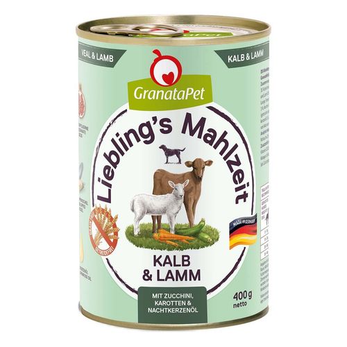 Granatapet Liebling´s Mahlzeit Kalb & Lamm 12x400g