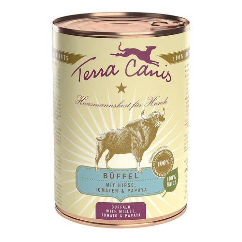 Terra Canis Büffel mit Hirse 6x400g