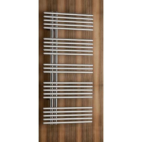 Caleido Pavone single Badheizkörper B: 510 mm x H: 1402 mm 515014-koenigsblau