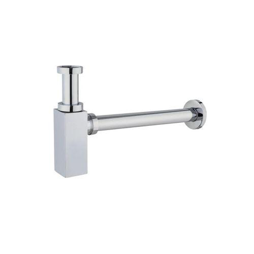 Design-Flaschensiphon chrom, eckig DFSE