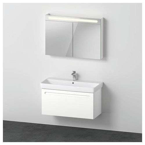 Duravit Duravit No.1 Möbelwaschtisch mit Waschtischunterbau und Spiegelschrank 1000x450x2000 mm - N1 N10184018180000