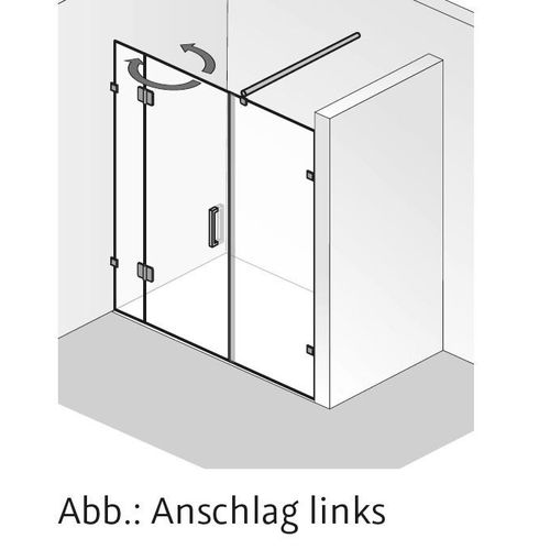 HSK Aperto Pur Raumnische pendelbar, 3-teilig, AOP.108 AOP.108