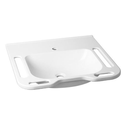 Avenarius barrierefreier Waschtisch, 600 mm, m/Überlauf, Serie free living! 9028060030