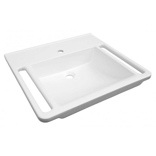 Avenarius barrierefreier Waschtisch, 600 mm, o/Überlauf, Serie free living! 9028063030