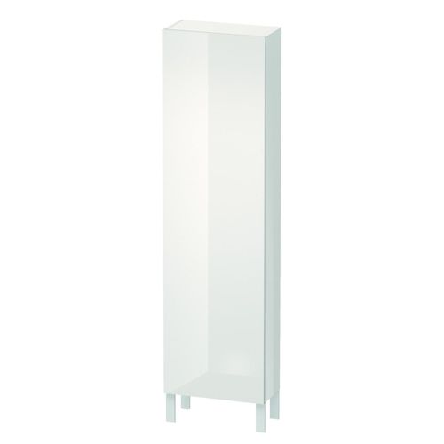 Duravit L-Cube Hochschrank Weiß Hochglanz 500x243x1760 mm - LC1171R8585 LC1171R8585