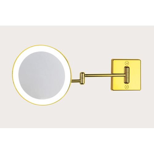 Koh-I-Noor DISCOLOLED Direkter Stromanschluss. Doppelarm Ø 23 , Gold, C35/2G2 C35/2G2