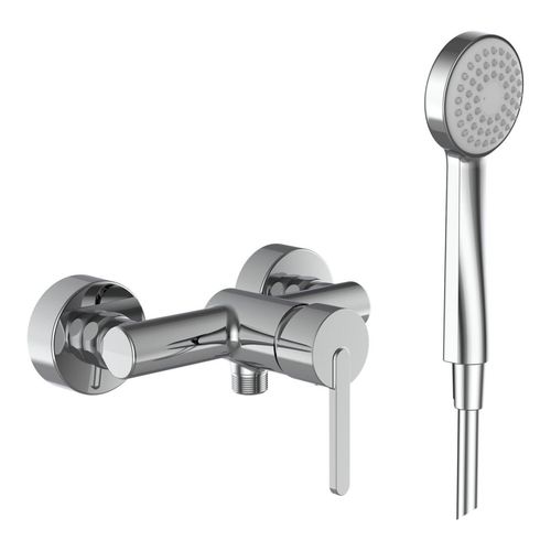 LAUFEN Brausearmatur Lua Anschlussdistanz 150 mm Temperaturlimitierung Mengenlimitierung Patrone Heb H3310810041311