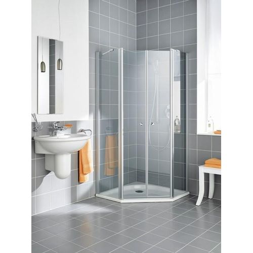 Kermi Fünfeck Ibiza 2000 B50 1000x2000, weiss, ESG klar, I2B50100202AK I2B50100202AK