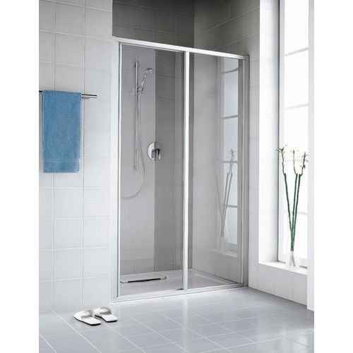 Kermi Gleittür Ibiza 2000 ST2 1200x2000, silber mattglanz, ESG klar, I2ST2120201AK I2ST2120201AK