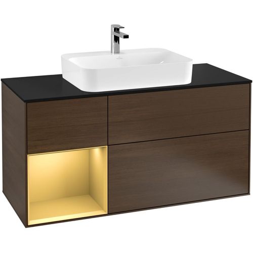 Villeroy & Boch Waschtischunterschrank Finion G41 1200x603x501mm Wandbel WT mit., G412HFGN G412HFGN