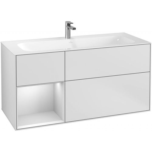 Villeroy & Boch Waschtischunterschrank Finion F06 1196x591x498mm mit Regalelement, F060MTMT F060MTMT