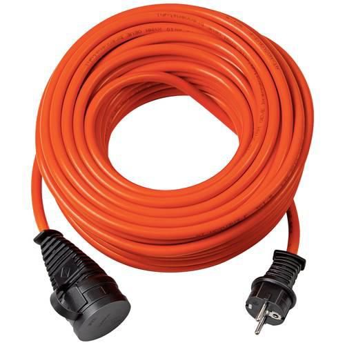 Brennenstuhl 1169970 Strom Verlängerungskabel Orange, Schwarz 40 m AT-N05V3V3-F 3G 1,5 mm² Ölbeständig, UV-Beständig