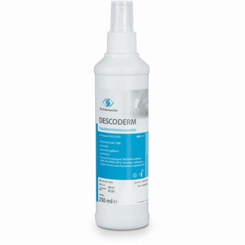 Descoderm Haut- und Händedesinfektion 250ml Sprühflasche