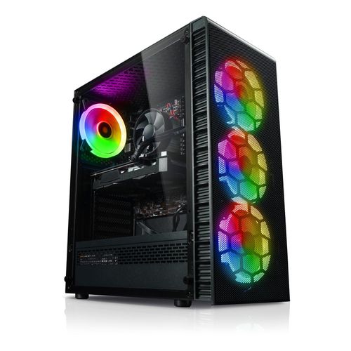 Gaming PC Rhino IX AMD Ryzen 7 9700X, 32GB DDR5, NVIDIA RTX 4060 8 GB, 2TB SSD, Windows 11