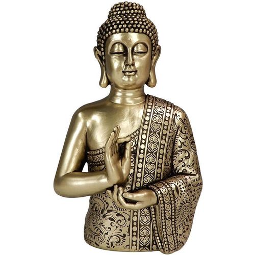 Buddha -Figurenfiguren Buddha Buddha Golden 10x14x23cm 30047 – Dorado – Signes Grimalt