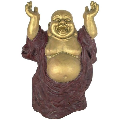 Buddha -Figurenfiguren Happy Buddha Buddhas 32x54x82CM 68486 – Dorado – Signes Grimalt