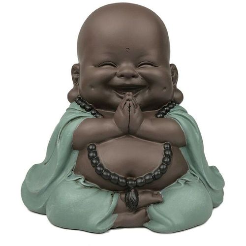 Buddha -Figurenfiguren Buddha Buddha Buddas 15x21x19cm 25313 – Azul – Signes Grimalt