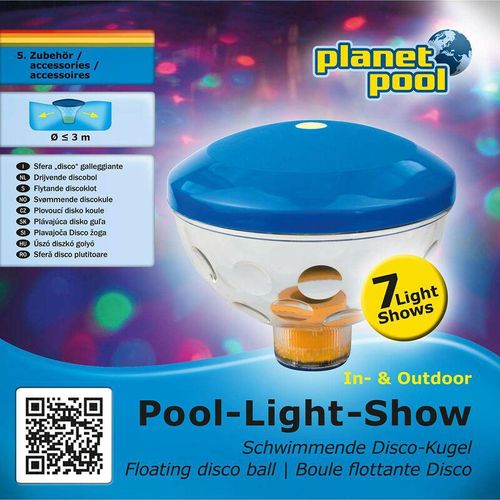 Planet Pool - led Unterwasserlichtershow