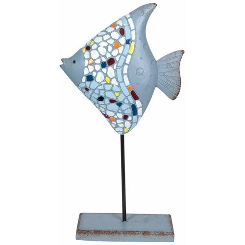 Dumsa -Figurenfiguren Blue Sailor Brain Fish 8x18x37cm 21732 – Azul – Signes Grimalt