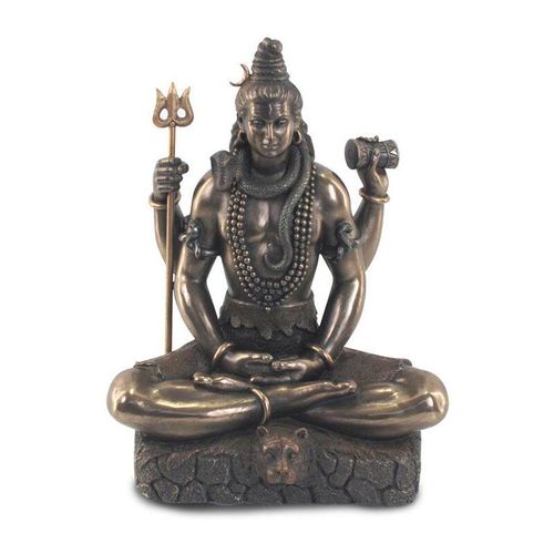 Buddha -Figurenfiguren Shiva Buddhas Gold 9x17x21CM 31456 – Dorado – Signes Grimalt