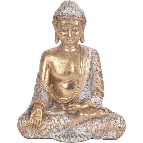 Buddha -Figurenfiguren Buddha -Figur meditiert goldene Buddhas 10x17x21cm 28782 – Dorado – Signes Grimalt