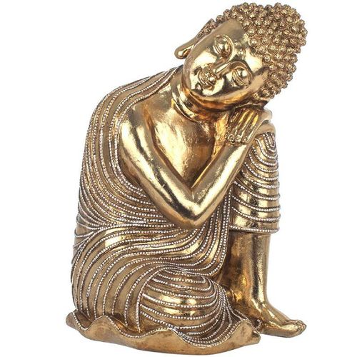 Buddha -Figurenfiguren Fudddda sitzt Golden Budas 33x9x22Cm 25132 – Dorado – Signes Grimalt