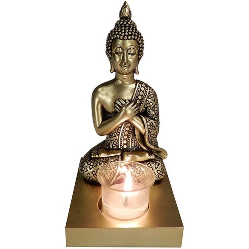 Signes Grimalt Buddha -Figurenfiguren Buddha Buddha Buddhas 9x11x17cm 30030 – Dorado