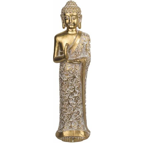 Buddha -Figurenfiguren Gold Buddha Buddha Buddha 59x13x15cm 27978 - Dorado - Signes Grimalt