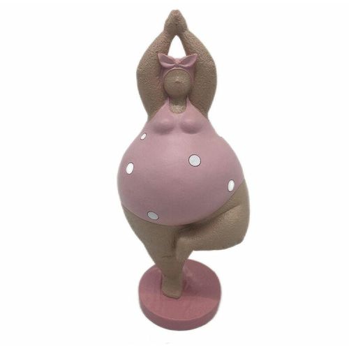 Figurenfiguren Rosa 10x12x26cm Säe Bañist – Rosa – Signes Grimalt