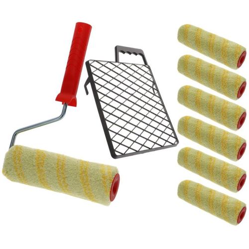 Garpet – Farbrolle Polyamid Thermofusion 12mm 20 cm Maler Streich Rolle Farb Walze Lack