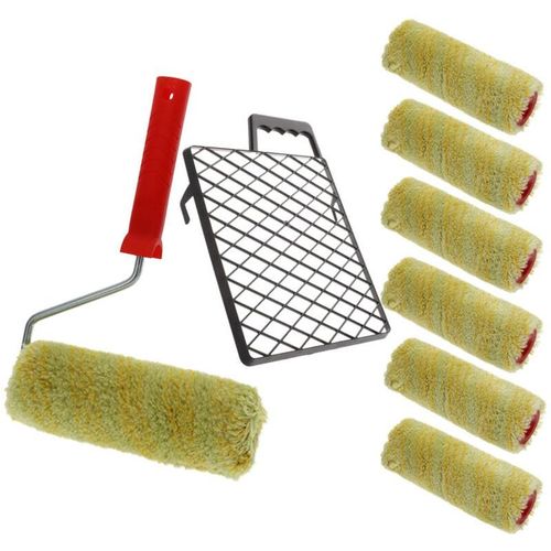 Garpet – Farbrolle Polyamid Thermofusion 18mm 20 cm Maler Streich Rolle Farb Walze Lack