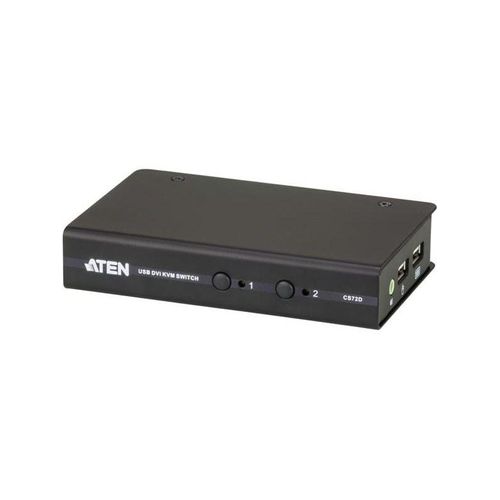 ATEN 2 port USB DVI KVM (KVM Cables Included)