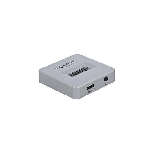 Delock M.2 Docking Station - Schnittstellenadapter - M.2 NVMe Card - USB 3.2 (Gen 2)