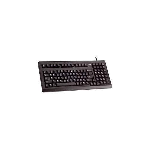 CHERRY G80-1800 - Tastatur - PS/2, USB - Deutsch - Schwarz