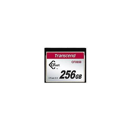 Transcend CFast 2.0 CFX650 - Flash-Speicherkarte - 256 GB - CFast 2.0