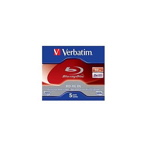 Verbatim - BD-RE DL x 5 - 50 GB - Speichermedium