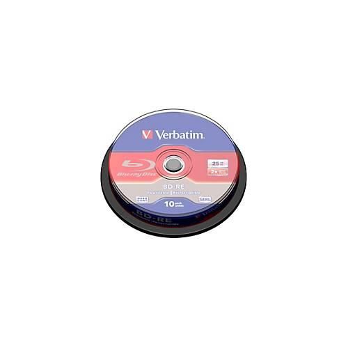 Verbatim - BD-RE x 10 - 25 GB - Speichermedium