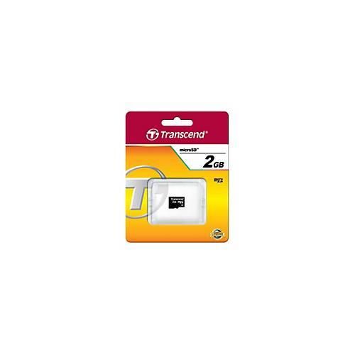 Transcend - Flash-Speicherkarte - 2 GB - microSD