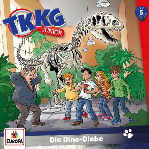 TKKG Junior - Die Dino-Diebe,1 Audio-CD - Tkkg Junior, TKKG Junior (Hörbuch)